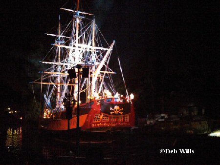 Fantasmic Pirate Ship
