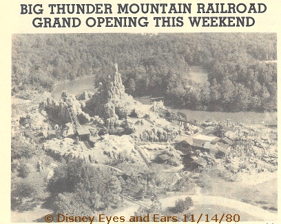 Big Thunder Mountain Railroad