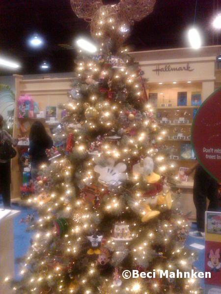 Decorated tree for auction