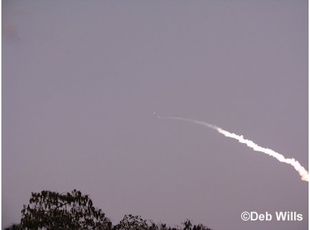  Shuttle Launch from Wilderness Lodge