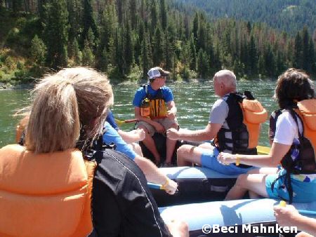 Rafting begins