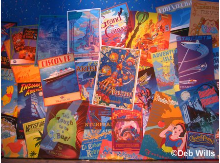 Disney Parks and Resorts Attraction Poster Mural