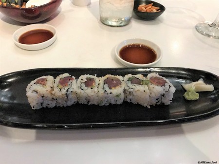 Spicy Tuna Roll Morimoto Asia at Disney Springs