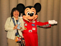 Race Car Driver Mickey Mouse 