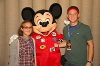 Race Car Driver Mickey Mouse 