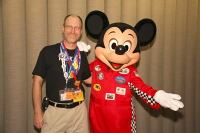 Race Car Driver Mickey Mouse 