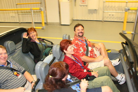Steve and Lisa Pantano, Richard Wheatcroft and Diana Fellows