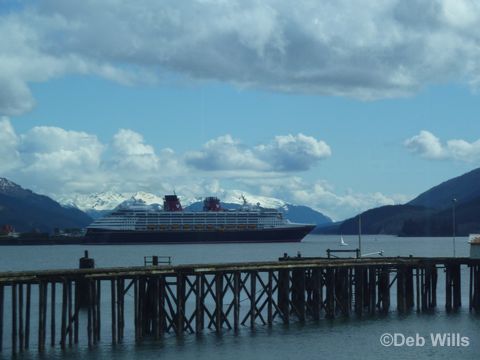 Disney Wonder Juneau Alaska Mendenhall Glacier 