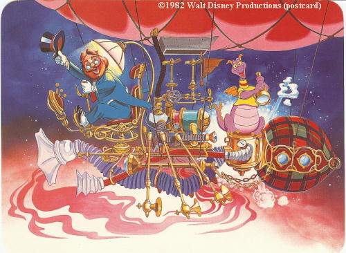 Journey Into Imagination Postcard Epcot