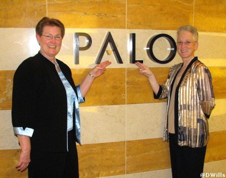 LindaLou and Deb at Palo