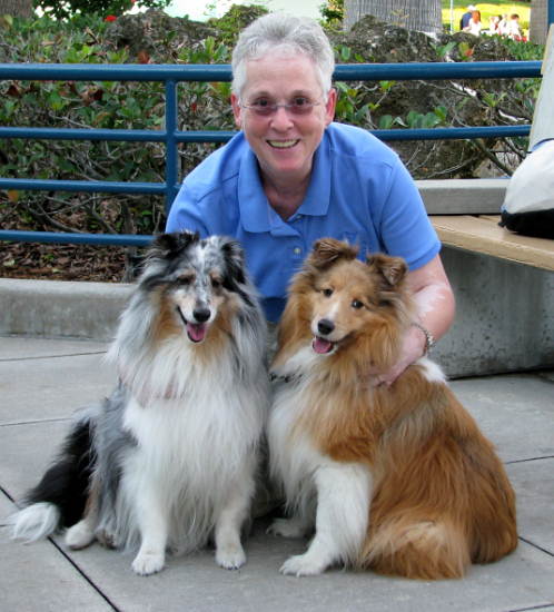 Deb with Zac and Zoey