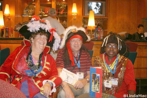 MouseFest Pirate Cruisers The Reardons and Julia