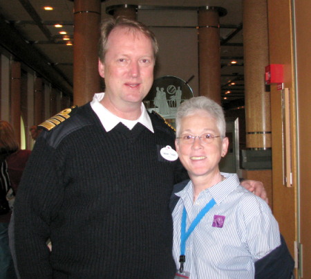Disney Magic Captain and Deb