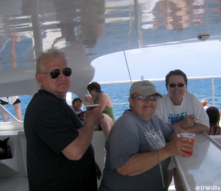 Snorkle boat in Aruba