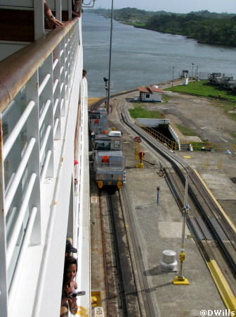 Gatun Locks at Panama Canal