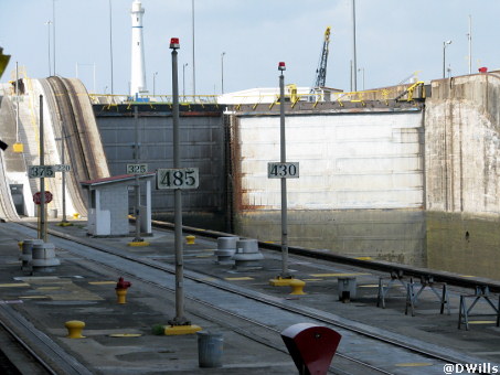Gatun Locks at Panama Canal