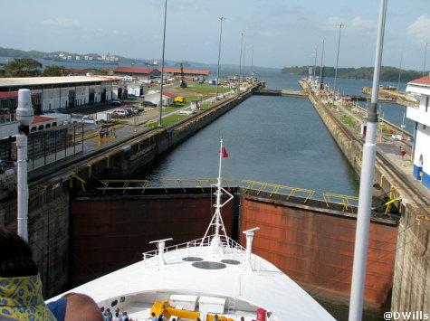 Gatun Locks at Panama Canal