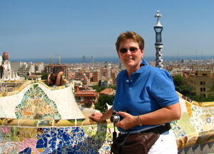 Linda at Park Guell