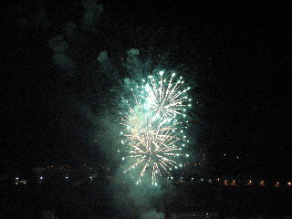Fireworks at Port Villefranche