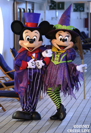 Mickey and Mickey on Disney Cruise Line