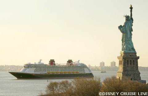 Disney Fantasy in New York City