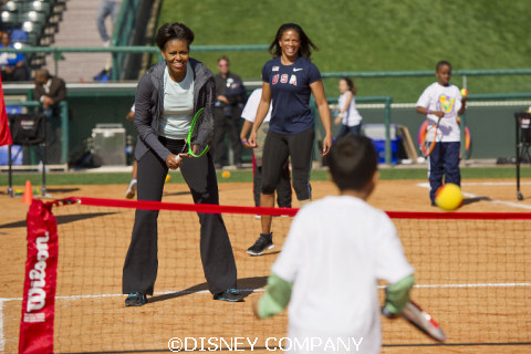 Michelle Obama at Disney's ESPN Wide World of Sports Complex