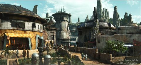 Black Spire Outpost at Star Wars Galaxy's Edge