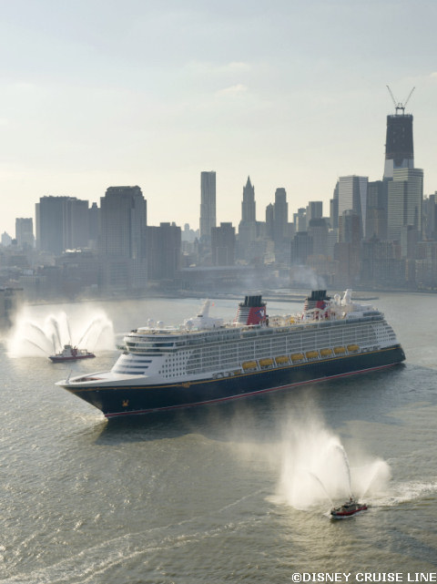 Disney Fantasy in New York City