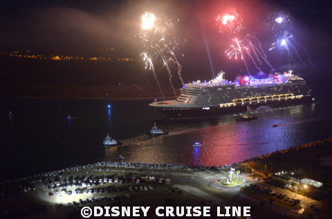Disney Dream Arrives in Port Canaveral 