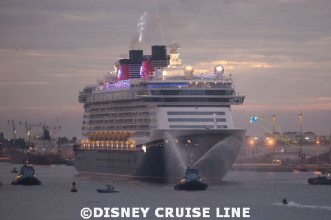 Disney Dream Arrives in Port Canaveral 