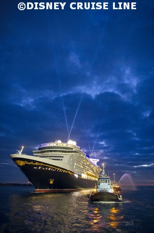 Disney Dream Arrives in Port Canaveral 
