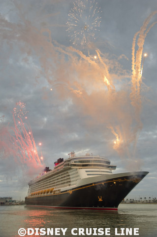 Disney Dream Arrives in Port Canaveral 