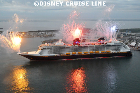 Disney Dream Arrives in Port Canaveral 
