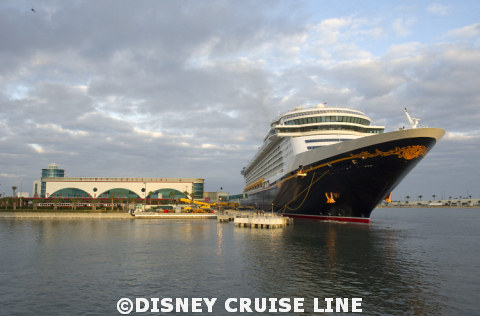 Disney Dream Arrives in Port Canaveral 