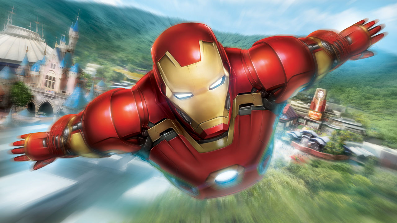 Iron Man Experience Ride Tests at Hong Kong Disneyland - AllEars.Net