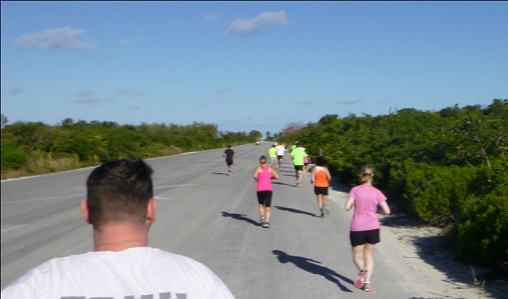 The Castaway Cay 5-kilometer run ... and some unfinished business ...