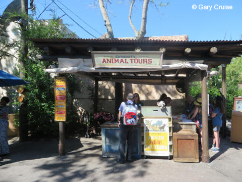 Curiosity Tours kiosk