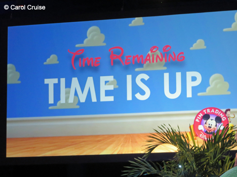 Time is up