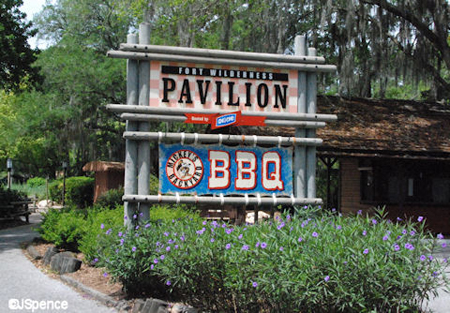 BBQ Pavilion Sign