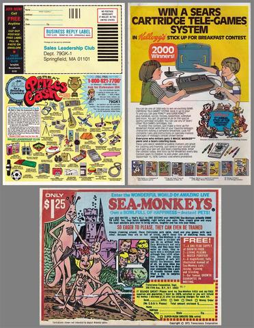 Comic Collage Ads