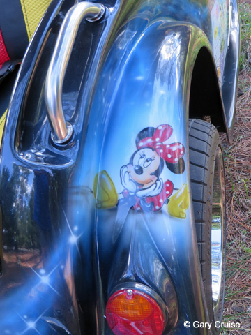 Custom Disney Golf Cart Minnie