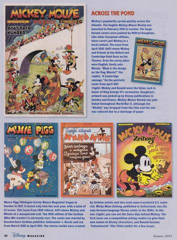 Disney Magazine Summer 2003 pg 52