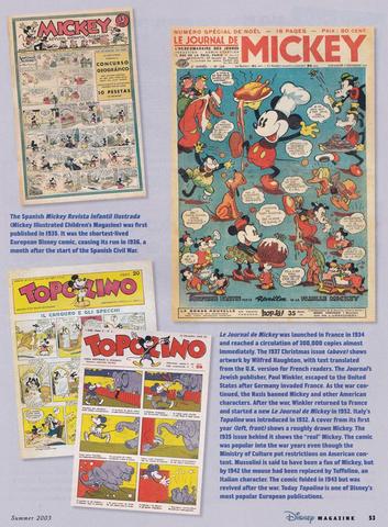 Disney Magazine Summer 2003 pg 53