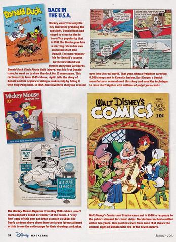Disney Magazine Summer 2003 pg 54