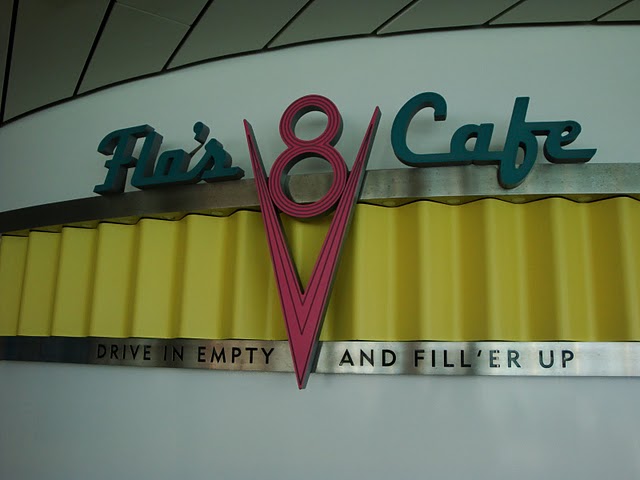 Flo's Cafe Sign