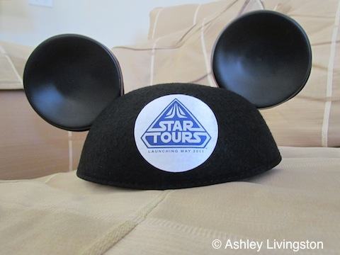 Front of ears