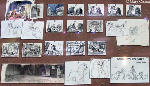 Lady and the Tramp Storyboard