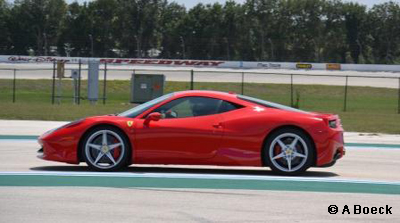Richard Petty Track Ferrari