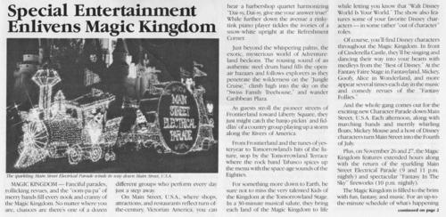 November 1982 Magic Kingdom Entertainment