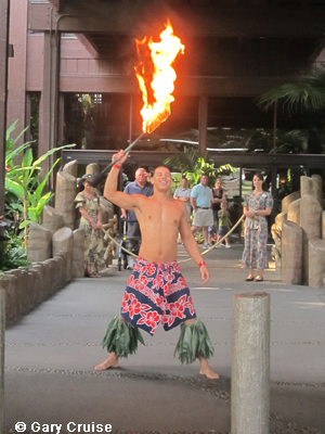 Polynesian Torch Lighting